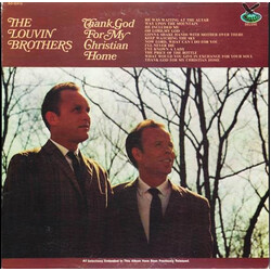 The Louvin Brothers Thank God For My Christian Home Vinyl LP USED