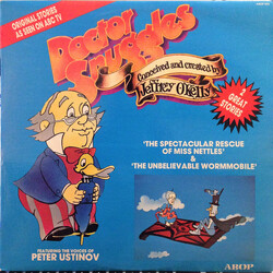 Jeffrey O'Kelly / Ken Leray / Peter Ustinov Doctor Snuggles - The Spectacular Rescue Of Miss Nettles / The Unbelievable Wormmobile Vinyl LP USED