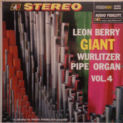 Leon Berry Giant Wurlitzer Pipe Organ Vol. 4 Vinyl LP USED