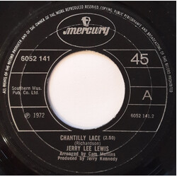 Jerry Lee Lewis Think About It Darlin' / Chantilly Lace USED VINYL 7INCH 45 RPM SINGLE