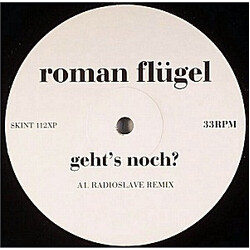 Roman Flügel Geht's Noch? USED VINYL 12INCH 33 S RPM