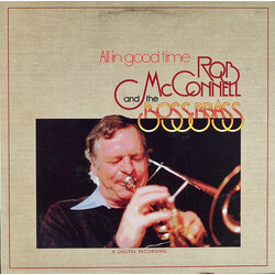 Rob McConnell & The Boss Brass All In Good Time Vinyl LP USED