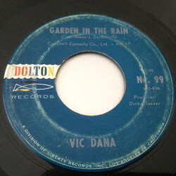 Vic Dana Garden In The Rain  / Stairway To The Stars USED VINYL 7INCH 45 RPM SINGLE