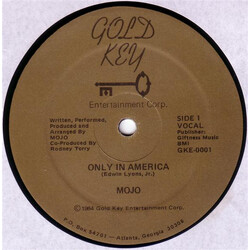 Mo-Jo Only In America USED VINYL 12INCH 33 S RPM
