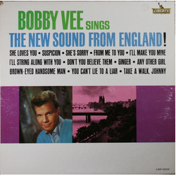 Bobby Vee The New Sound From England Vinyl LP USED
