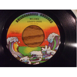 Melanie (2) Lover's Cross / Holding Out USED VINYL 7INCH 45 RPM SINGLE