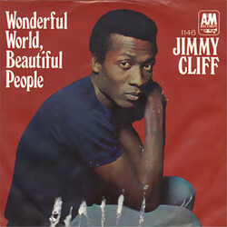 Jimmy Cliff Wonderful World, Beautiful People / Waterfall USED VINYL 7INCH 45 RPM SINGLE STYRENE