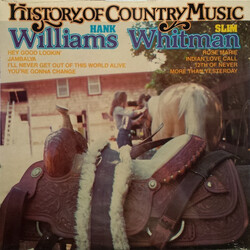 Hank Williams / Slim Whitman History Of Country Music Vinyl LP USED
