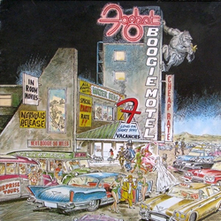 Foghat Boogie Motel Vinyl LP USED