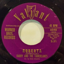 Barry And The Tamerlanes Roberta / Butterfly USED VINYL 7INCH 45 RPM SINGLE