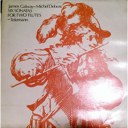 Georg Philipp Telemann / James Galway / Michel Debost Six Sonatas For Two Flutes Op. 2 Vinyl LP USED
