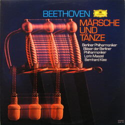 Ludwig van Beethoven / Berliner Philharmoniker / Blasorchester der Berliner Philharmoniker / Lorin Maazel / Bernhard Klee Märsche Und Tänze Vinyl LP U
