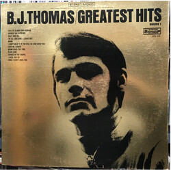 B.J. Thomas Greatest Hits Volume 1 Vinyl LP USED