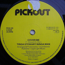 Tinga Stewart / Ninjaman / Super Black Cover Me / Table A Go Turn VINYL 12" USED