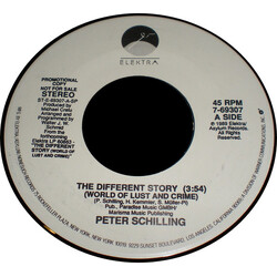 Peter Schilling The Different Story (World Of Lust And Crime) USED VINYL 7INCH 45 RPM PROMO
