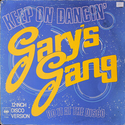 Gary's Gang Keep On Dancin' USED VINYL 12INCH 45 RPM
