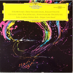Igor Stravinsky / Radio-Symphonie-Orchester Berlin / Lorin Maazel Der Feuervogel, Ballettsuite / Gesang Der Nachtigall, Sinfonische Dichtung Vinyl LP 