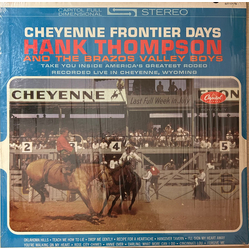 Hank Thompson and His Brazos Valley Boys Cheyenne Frontier Days Vinyl LP USED