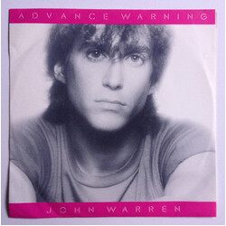 John Warren (2) Advance Warning / We're Running Out USED VINYL 7INCH