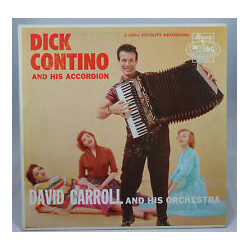 Dick Contino / David Carroll & His Orchestra Dick Contino And His Accordion Vinyl LP USED