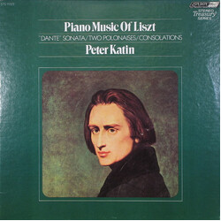 Franz Liszt / Peter Katin Piano Music Of Liszt Vinyl LP USED