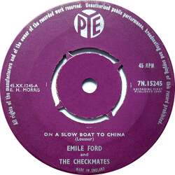 Emile Ford & The Checkmates On A Slow Boat To China VINYL 7" USED