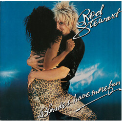 Rod Stewart Blondes Have More Fun Vinyl LP USED