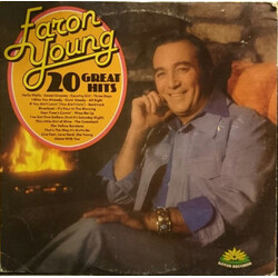 Faron Young 20 Great Hits Vinyl LP USED