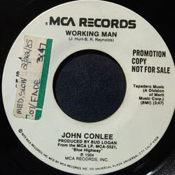 John Conlee Working Man USED VINYL 7INCH 45 RPM SINGLE PROMO