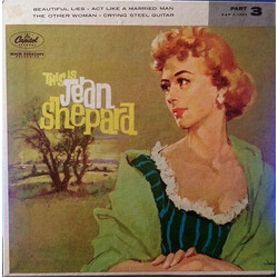 Jean Shepard This Is Jean Shepard Part 3 USED VINYL 7INCH 45 RPM EP