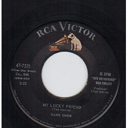 Hank Snow My Lucky Friend / A Woman Captured Me USED VINYL 7INCH 45 RPM MONO