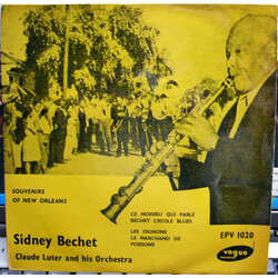 Sidney Bechet / Claude Luter Et Son Orchestre Souvenirs Of Nouvelle-Orleans VINYL 7" USED