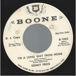 Kenny Price I'm A Long Way From Home USED VINYL 7INCH 45 RPM PROMO