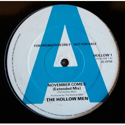 The Hollow Men November Comes (Extended Mix) USED VINYL 12INCH PROMO