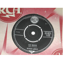 Mario Lanza Ave Maria USED VINYL 7INCH 45 RPM SINGLE
