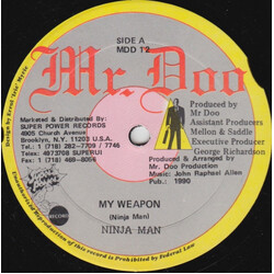 Ninjaman My Weapon VINYL 12" USED
