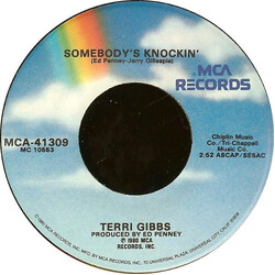 Terri Gibbs Somebody's Knockin' USED VINYL 7INCH 45 RPM SINGLE
