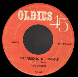 The Cadets Stranded In The Jungle / Love Bandit USED VINYL 7INCH 45 RPM REISSUE