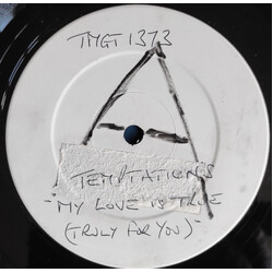 The Temptations My Love Is True (Truly For You) USED VINYL 12INCH WHITE LABEL