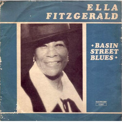 Ella Fitzgerald Basin Street Blues Vinyl LP USED
