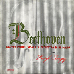 Ludwig van Beethoven / Henryk Szeryng Concert Pentru Vioară Și Orchestră În Re Major Vinyl LP USED