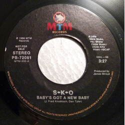 Schuyler, Knobloch & Overstreet Baby's Got A New Baby USED VINYL 7INCH 45 RPM PROMO