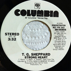 T.G. Sheppard Strong Heart USED VINYL 7INCH PROMO
