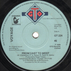 Voyage From East To West / Scots Machine USED VINYL 7INCH 45 RPM