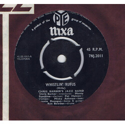 Chris Barber's Jazz Band / The Monty Sunshine Quartet Whistlin' Rufus / Hushabye USED VINYL 7INCH 45 RPM