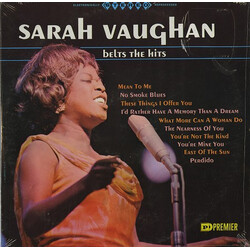 Sarah Vaughan Belts The Hits Vinyl LP USED