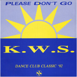 K.W.S. Please Don't Go USED VINYL 7INCH 45 RPM SINGLE