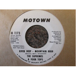 The Supremes / Four Tops River Deep - Mountain High USED VINYL 7INCH 45 RPM PROMO