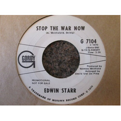 Edwin Starr Stop The War Now USED VINYL 7INCH SINGLE 45 RPM PROMO