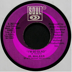 Junior Walker I'm So Glad / Soul Clappin USED VINYL 7INCH 45 RPM